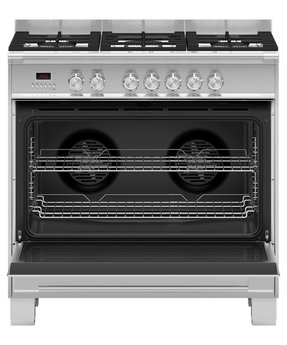 Fisher and Paykel Freestanding Cooker F&P 90cm Gas C/top OR90SCG2X1