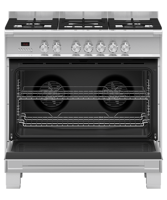 Fisher and Paykel Freestanding Cooker F&P 90cm Gas C/top OR90SCG2X1