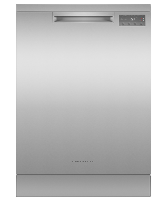 Fisher & Paykel - Dishwasher F&P Stainless Steel Pocket Standard Front UI - DW60FC2X2