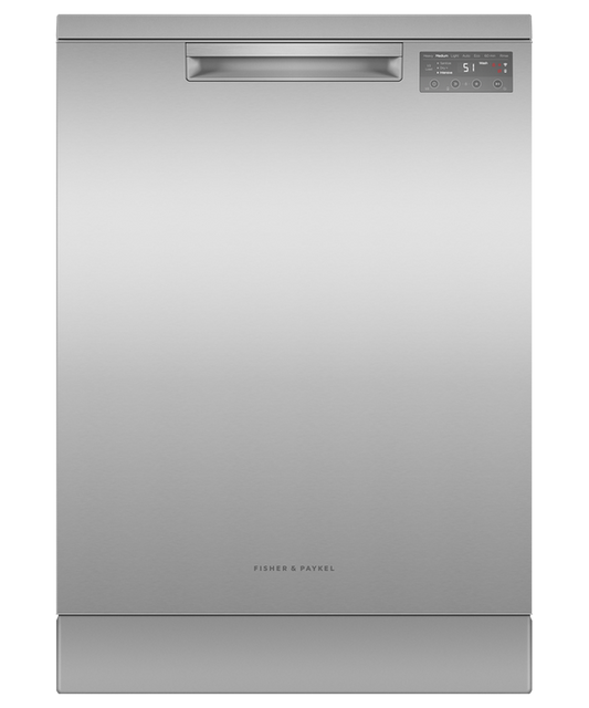Fisher & Paykel - Dishwasher F&P Stainless Steel Pocket Standard Front UI - DW60FC4X2