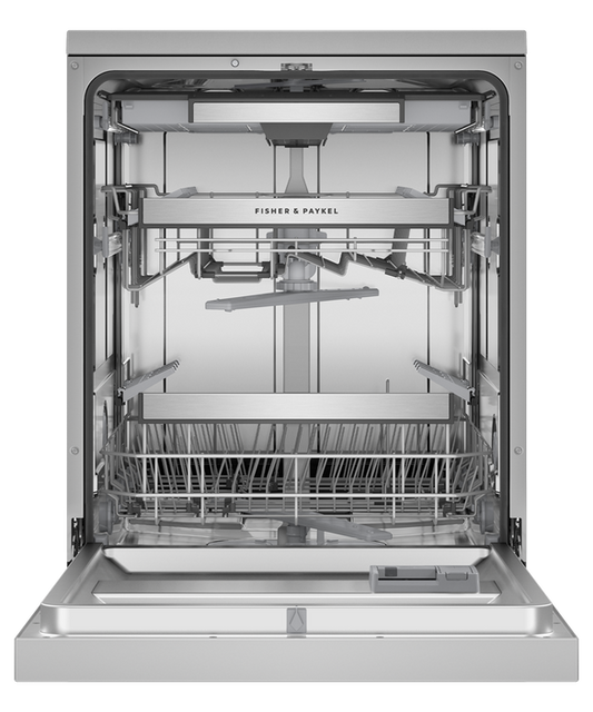Fisher & Paykel - Dishwasher F&P Stainless Steel Pocket Standard Front UI - DW60FC4X2