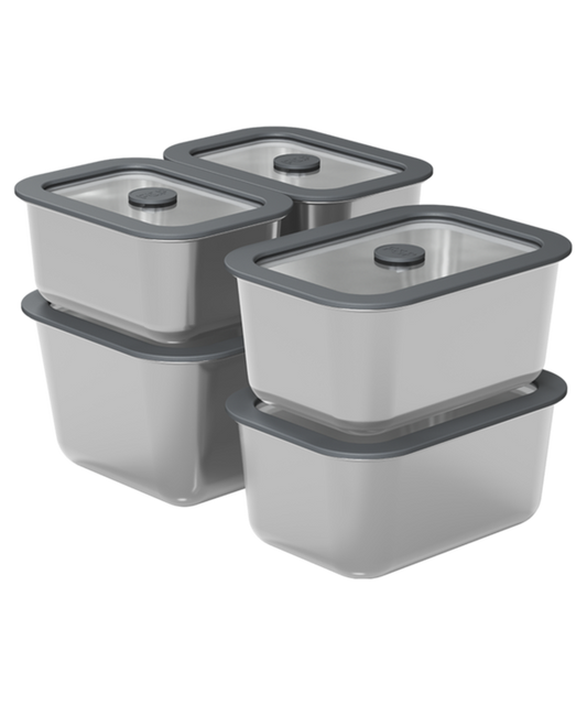 FSC5FPM1 F&P Food Preparation Storage Containers 5-Piece Set