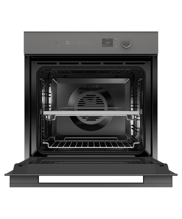 Fisher & Paykel - Oven F&P Pyro 16 Function small TFT 60cm Grey Minimal - OB60SM16PLG1
