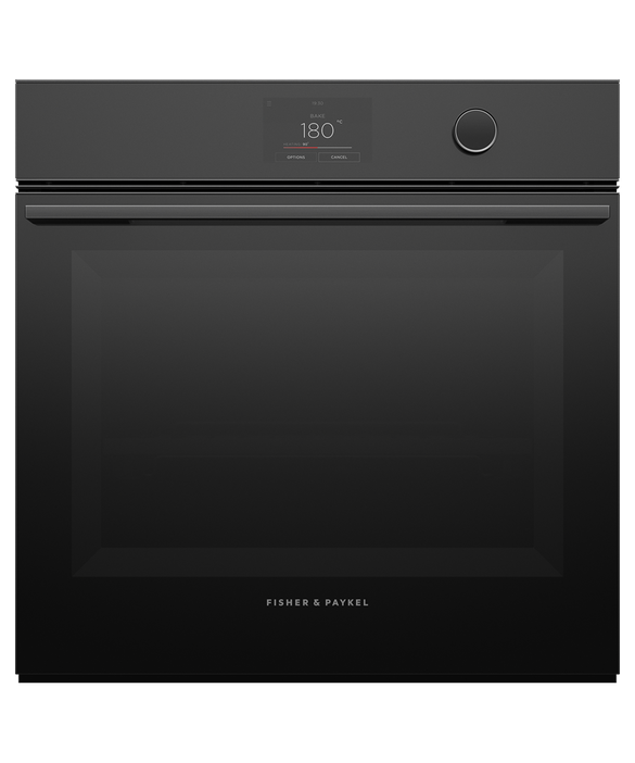 Fisher & Paykel - Oven F&P Pyro 5" TFT 60cm Black Minimal - OB60SMPTDB1