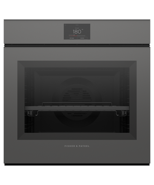 Oven F&P Pyro 5" TFT 60cm Handle-less Minimal Grey