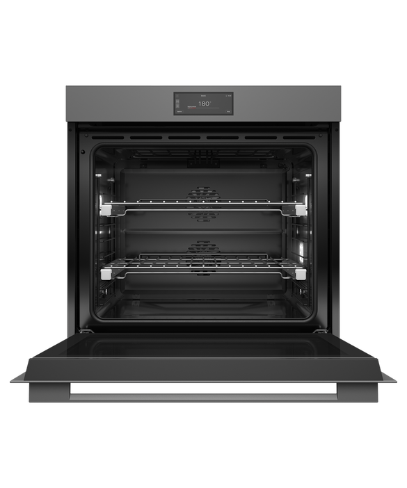 OB76SMPUG3 Series 9 - 76cm Minimal Pyrolytic Oven - Grey Glass