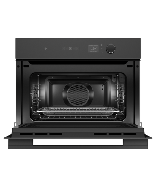 Oven F&P Compact Micro Combi Small TFT 60cm Black Minimal