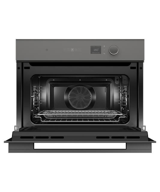 Oven F&P Compact Micro Combi Small TFT 60cm Grey Minimal