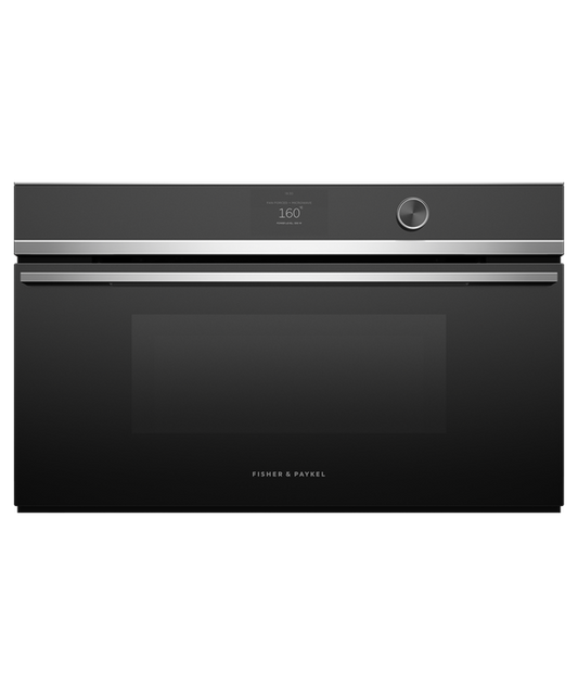 Combination Microwave Oven F&P 76cm 5" TFT Contemporary Stainless Steel