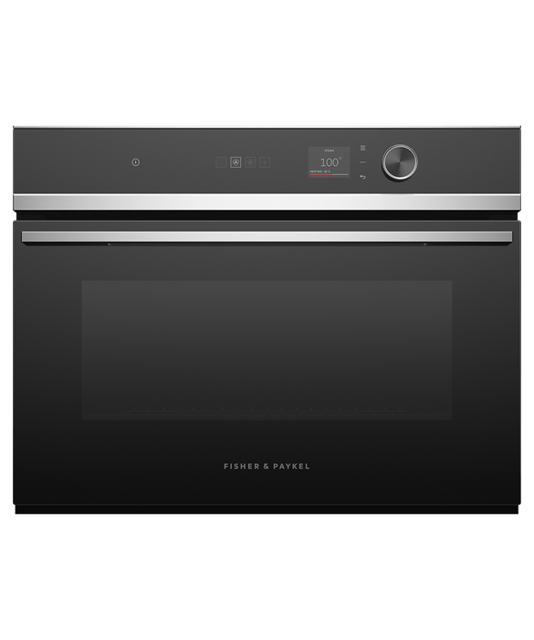 Oven F&P Compact Combi Steam Small TFT 60cm Stainless Contemporary