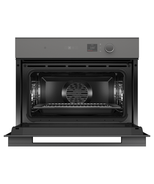 Oven F&P Compact Combi Steam Small TFT 60cm Grey Minimal