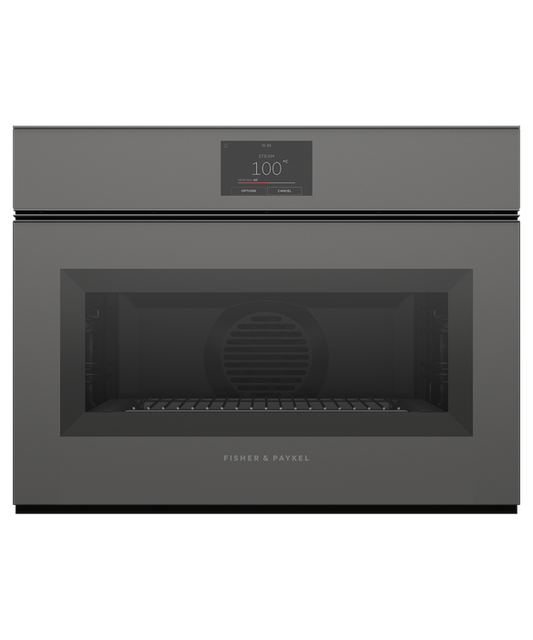 Oven F&P Combi Steam 5" TFT 60cm Handle-less Minimal Grey