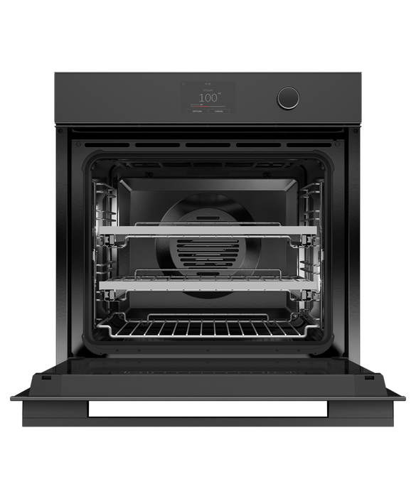 Fisher & Paykel - Oven F&P 60" Combination Steam Touchscreen Black Minimal - OS60SMTDB1