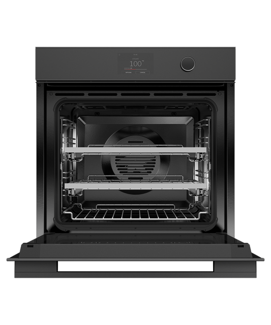Fisher & Paykel - Oven F&P 60" Combination Steam Touchscreen Black Minimal - OS60SMTDB1
