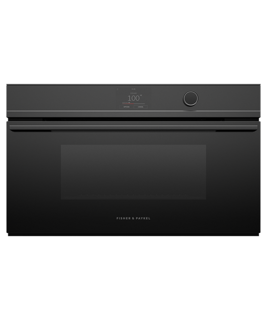 Oven F&P Combi-Steam 76CM 5" TFT Contemporary Black