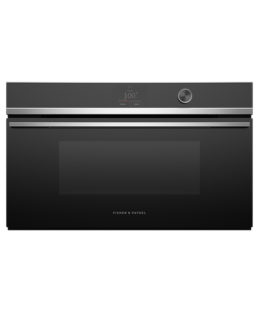 Oven F&P Combi-Steam 76CM 5" TFT Contemporary Stainless Steel