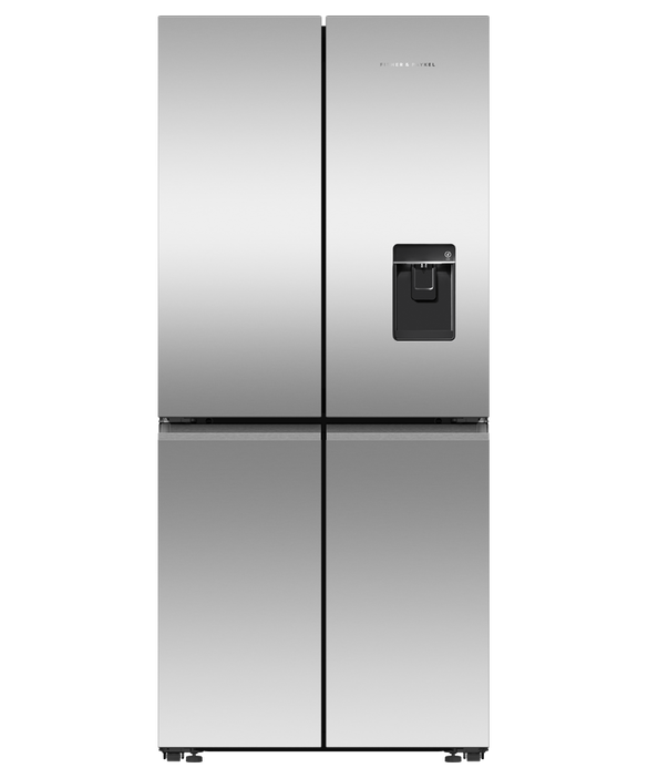 Fisher & Paykel - Refrig F&P Quad Door 500L I&W Stainless Steel - RF500QNUX1