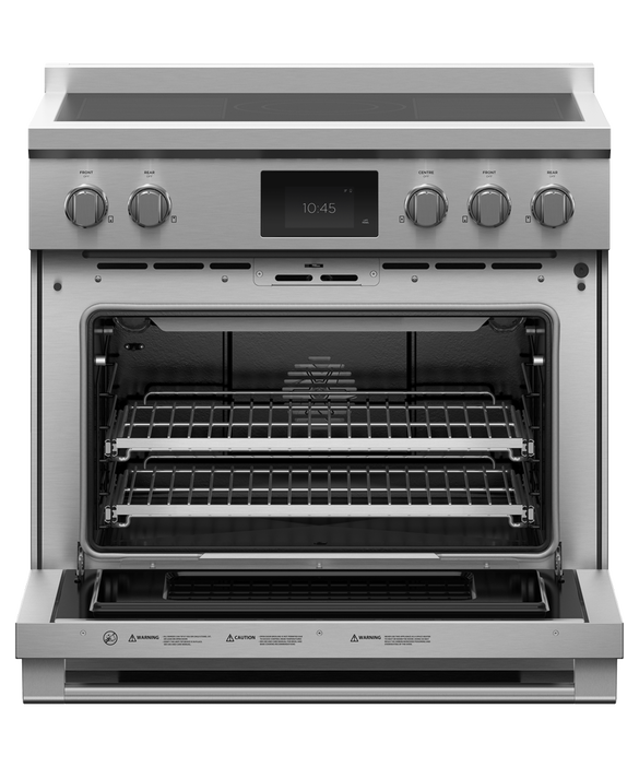 Fisher and Paykel Freestanding Cooker F&P 90cm Pro Range Induction RIV3-915