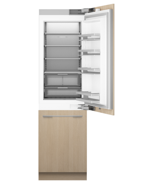 Fisher & Paykel - RS6121WRUE1 Refrig/Fzr F&P Integrated Bottom Mount 61cm (24") Right Hand Hinged