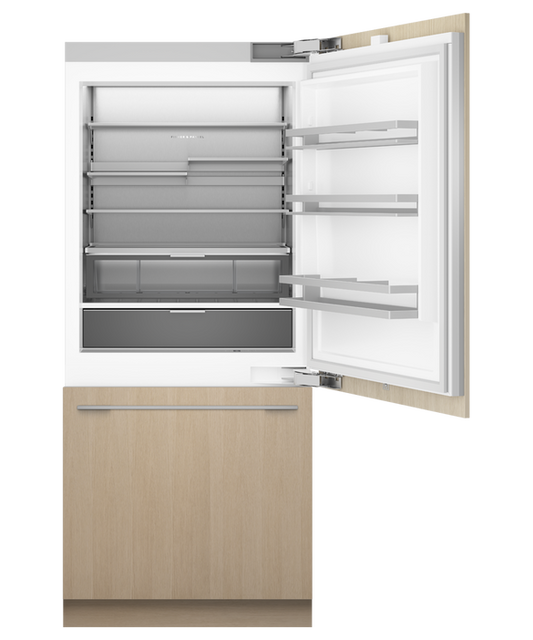 Column Refrig F&P Bottom Mount 90cm Right Hand RS9121WRUVE1