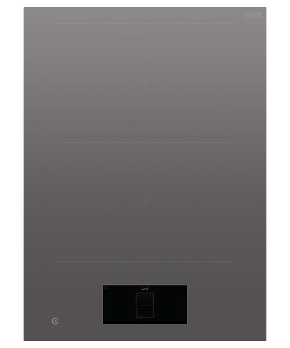Fisher & Paykel - Cooktop F&P Touchscreen Induction 39cm Grey - CI392DTTG1