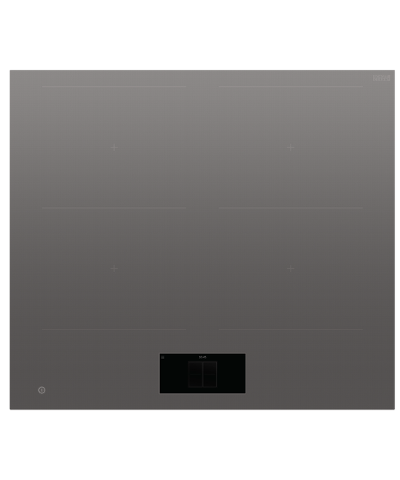 Fisher & Paykel - Cooktop F&P Touchscreen Induction 60cm Grey - CI604DTTG1
