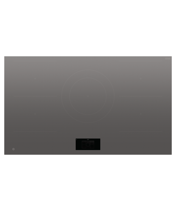 Fisher & Paykel - Cooktop F&P Touchscreen Induction 90cm Grey - CI905DTTG1