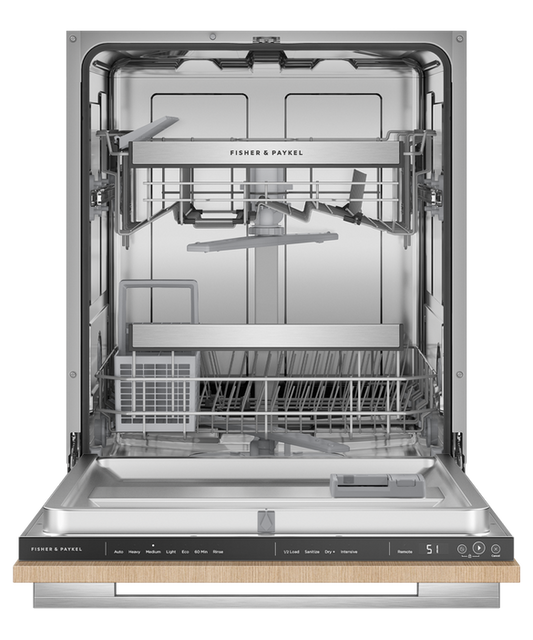 Fisher & Paykel - Dishwasher F&P Built Under Integrated Standard Top UI - DW60U2I2