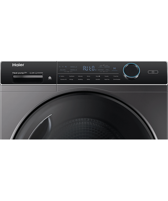 Dryer Haier 9kg Heat Pump Dark Full Reverse Hybrid HDHP90ANB1