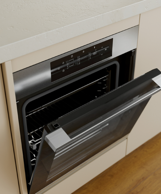 HWO60S16TPX5 Haier 60cm 600 Series Built in Oven 14 Function, Self Cleaning, Air Fry, Steam Assist HWO60S16TPX5