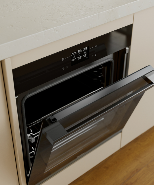 Oven Haier 60cm 20F Full Touch Airfry Pyro Steam Asst Tank Black HWO60S20TTPB5