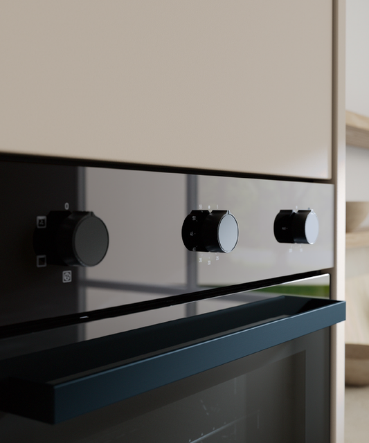 Oven Haier 60cm 4F Mechanical Black HWO60S4LMB3