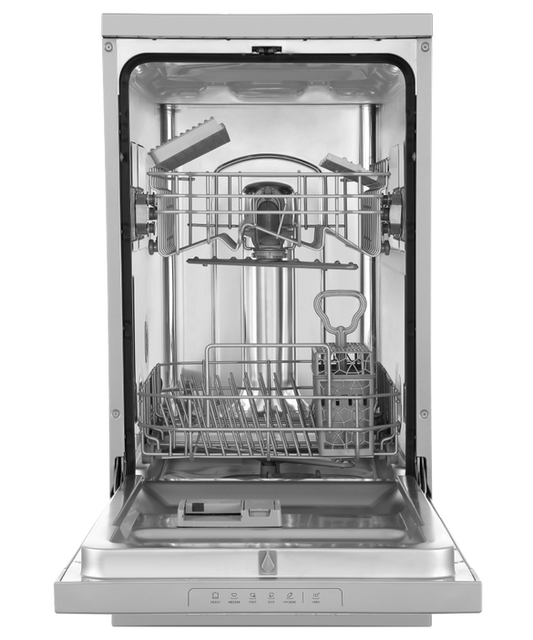 Haier - Dishwasher Haier Compact 45cm Silver - HDW10F1S1