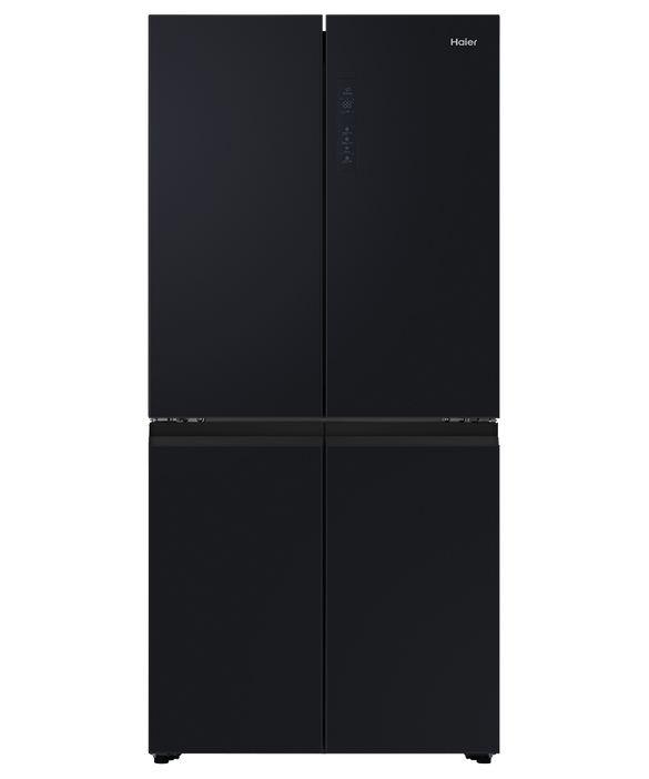 Refrig Haier Quad Door Black