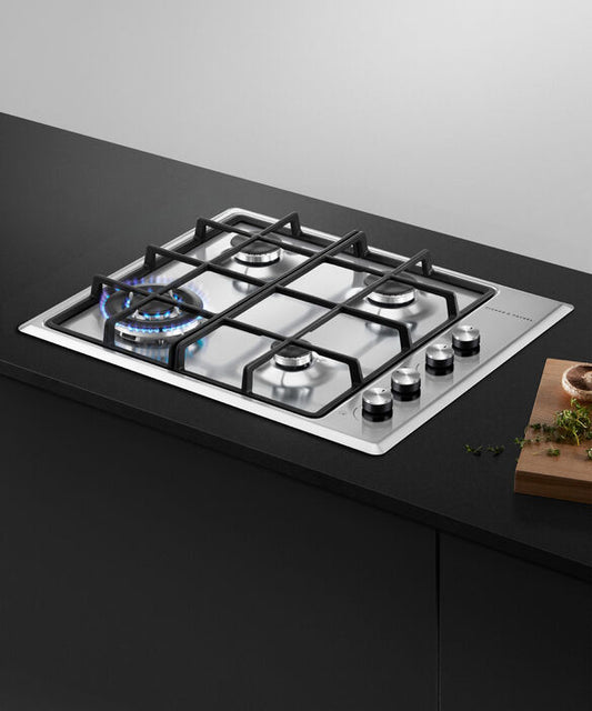 Fisher & Paykel - Cooktop F&P Gas 4 Burner NG - CG604CNGX2