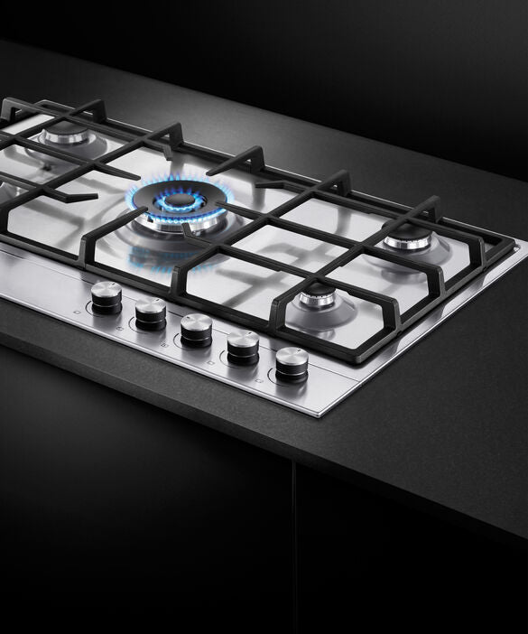 Fisher & Paykel - Cooktop F&P Gas on Steel 5 Burner - CG905DX1