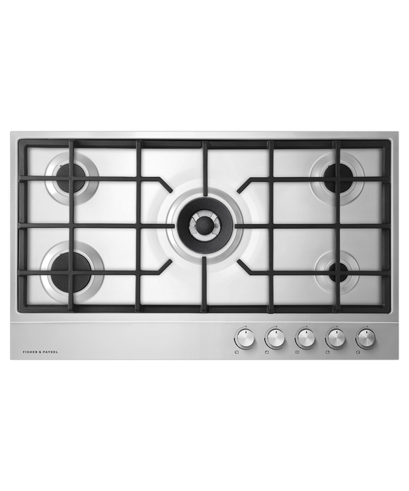 Fisher & Paykel - Cooktop F&P Gas on Steel 5 Burner - CG905DX1