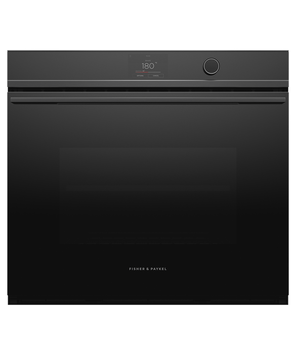 Fisher & Paykel - Oven F&P Single 115L 17 Function Dial Pyrolytic Black - OB76SDPTDB1