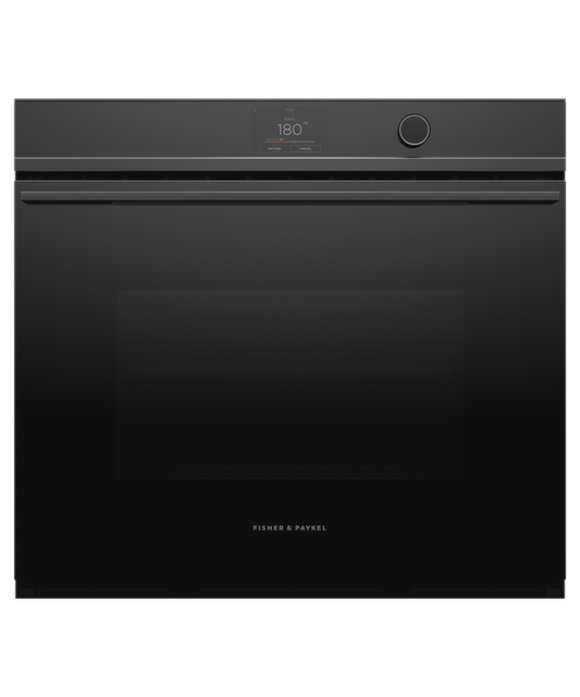 Fisher & Paykel - Oven F&P Single 115L 17 Function Dial Pyrolytic Black - OB76SDPTDB1