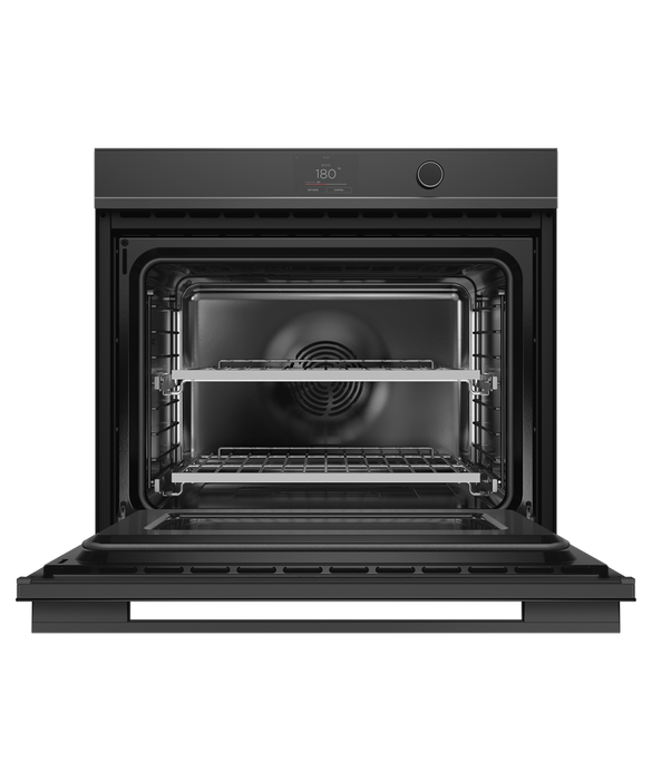 Fisher & Paykel - Oven F&P Single 115L 17 Function Dial Pyrolytic Black - OB76SDPTDB1