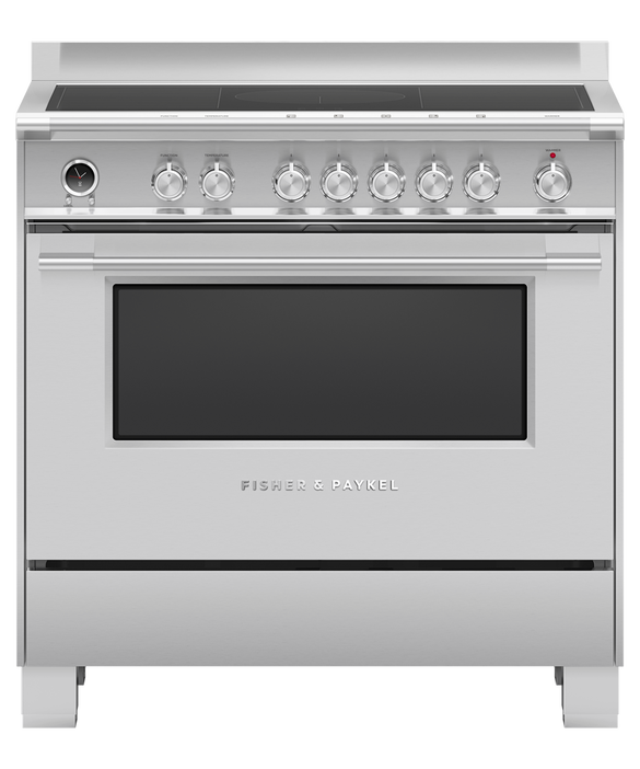 Fisher & Paykel - Freestanding Cooker F&P 90cm Induction C/top - OR90SCI6X1
