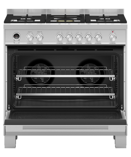Fisher & Paykel - Freestanding Cooker F&P 90cm Gas C/top - OR90SDG6X1