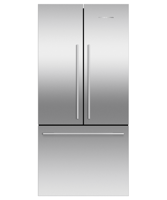 Fisher & Paykel - Refrig F&P Designer French Door S/Steel Refrigerator/Freezer - RF522ADX5