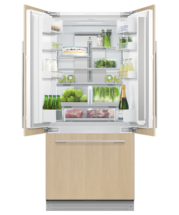 Fisher & Paykel - Refrig F&P Integrated French Door Non Ice&Water - RS80A1