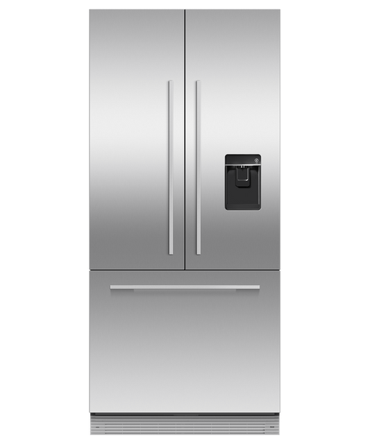 Fisher & Paykel - Refrig F&P Integrated French Door Ice&Water - RS80AU1