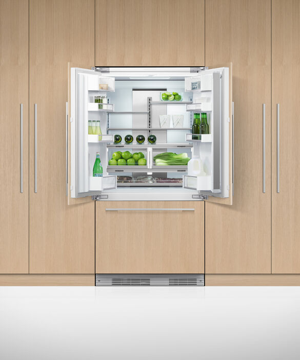 Fisher & Paykel - Refrig F&P Integrated French Door Non Ice&Water - RS90A1
