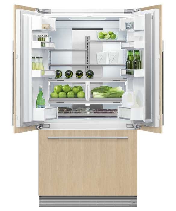 Fisher & Paykel - Refrig F&P Integrated French Door Non Ice&Water - RS90A1