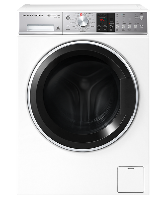 Fisher & Paykel - Washer F&P 10kg Front Load Steam Auto-dose Connected - WH1060S1