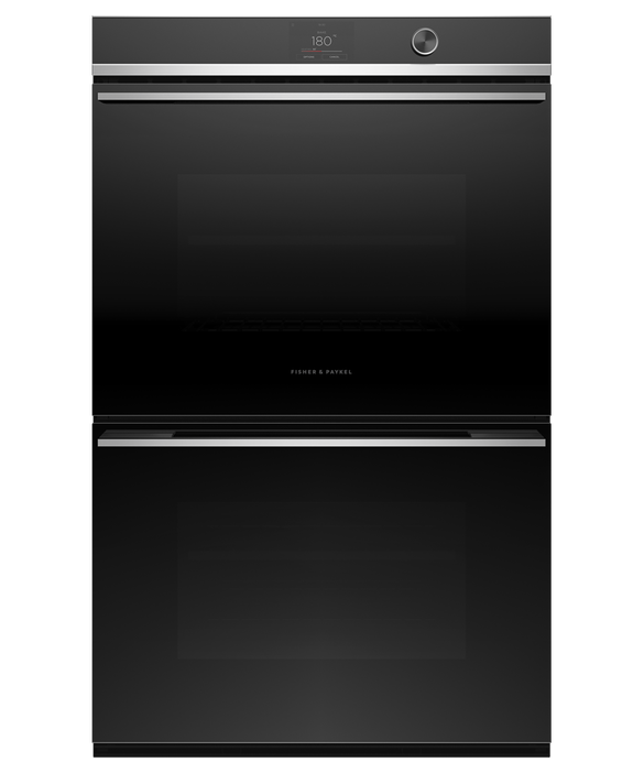 Oven F&P Double 230L 17 Function Dial Pyrolytic OB76DDPTDX2