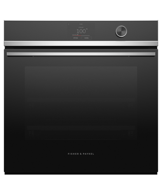 Fisher & Paykel - Oven F&P Single 85L 11 Function Combi Steam TFT Dial - OS60SDTDX2